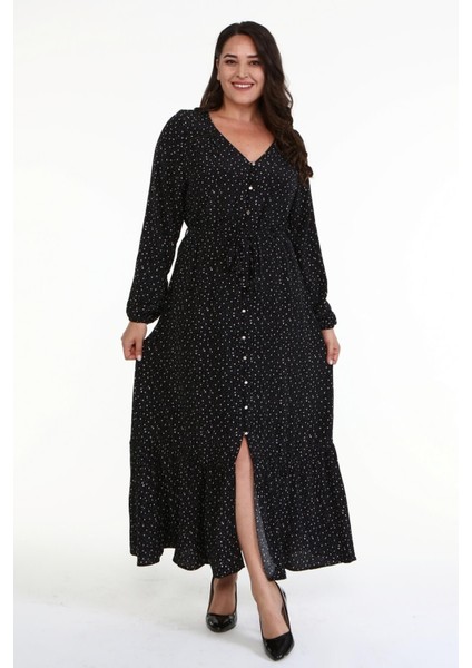 V Yaka Uzun Elbise fiyatları