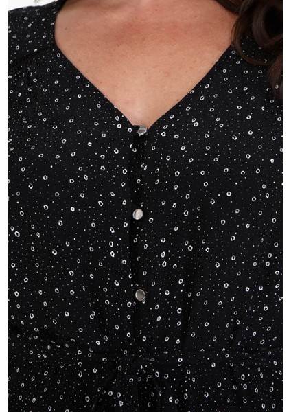 V Yaka Uzun Elbise fırsatları