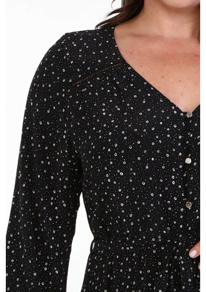 V Yaka Uzun Elbise indirimleri