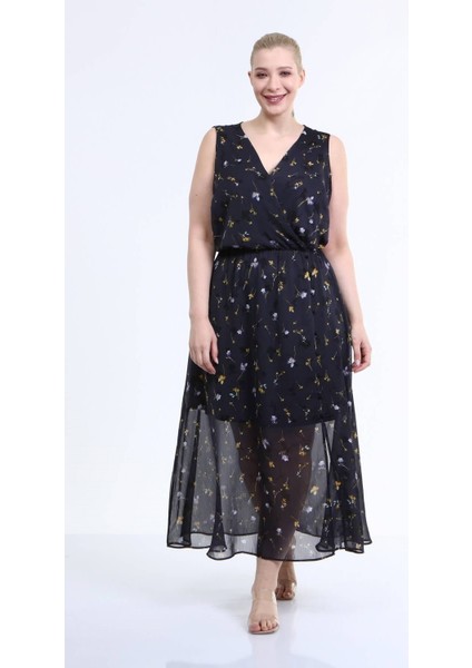 Astarlı Şifon Kolsuz Elbise fırsatları