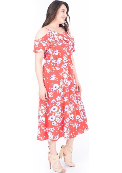 Kolları Volanlı Elbise fiyatları