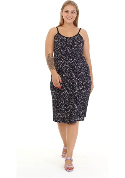 Askılı Örme Elbise