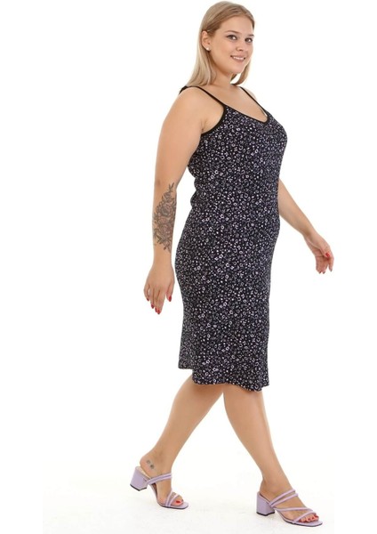 Askılı Örme Elbise