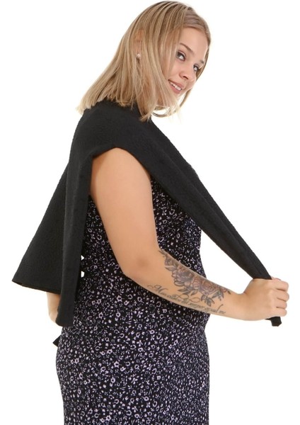 Askılı Örme Elbise