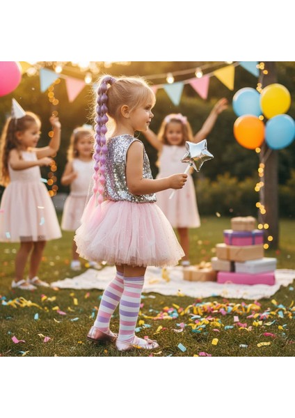 Bn Örgülü Lastikli At Kuyruğu / ACM06