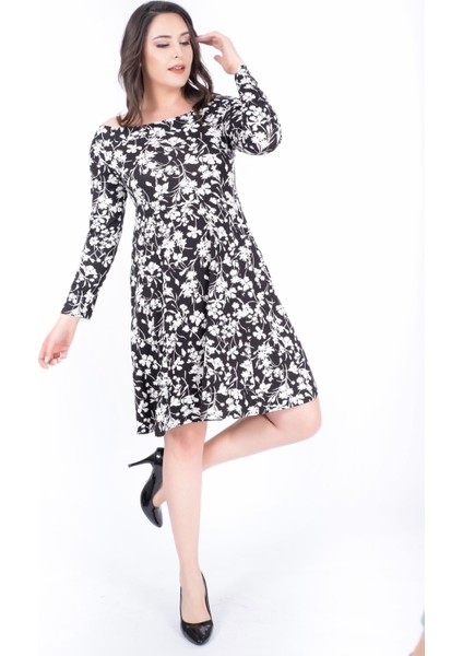 Uzun Kol Penye Elbise