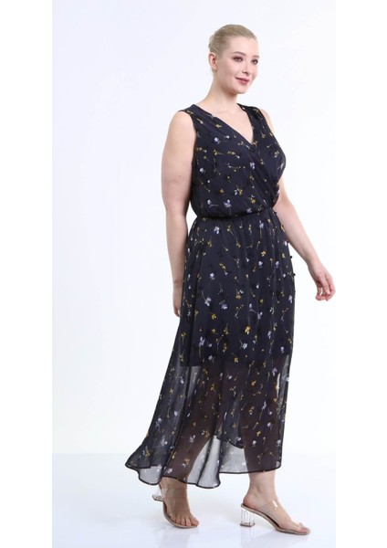 Astarlı Şifon Kolsuz Elbise fiyatları