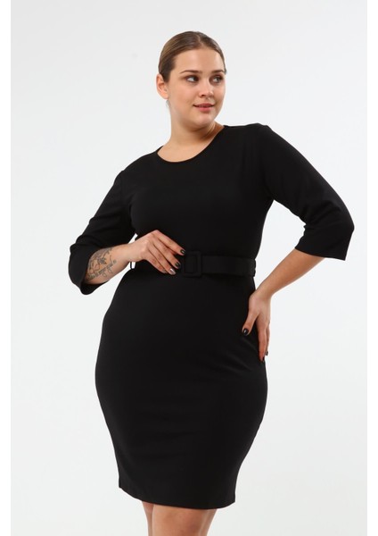 Beli Kemerli Örme Elbise fırsatları