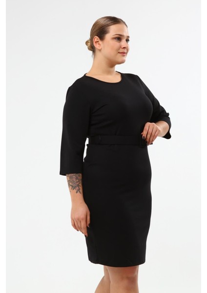 Beli Kemerli Örme Elbise indirimleri