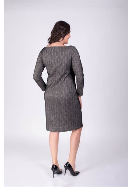 Damla Yaka Simli Elbise indirimleri