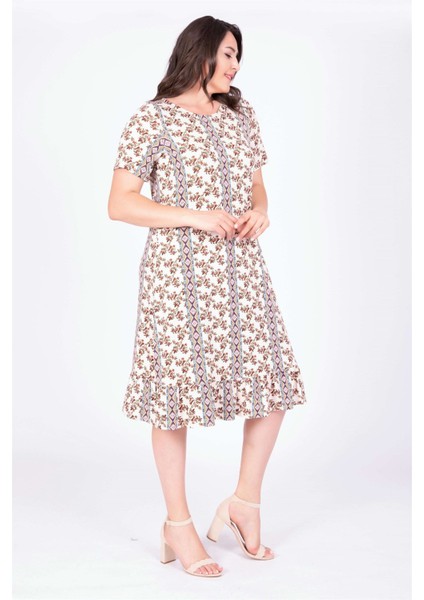 Eteği Volanlı Elbise indirimleri