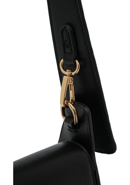 Logo Kapaklı Kadın Omuz Çantası DJ364 indirimleri