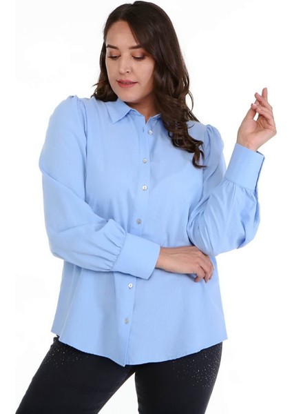 Pamuklu Büzgü Detaylı Gömlek fiyatları