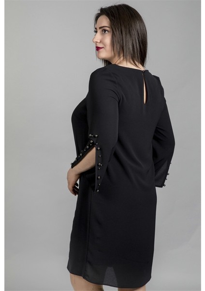 Kolda İnci Detaylı Astarlı Elbise fiyatları