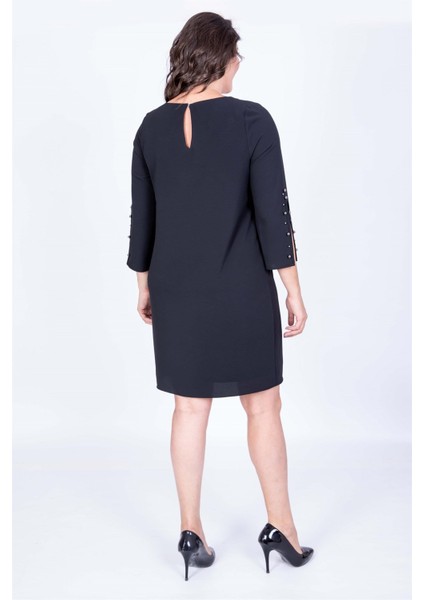 Kolda İnci Detaylı Astarlı Elbise indirimleri