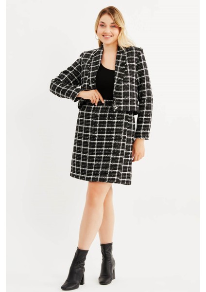 Astarlı Blazer Tüvit Ceket