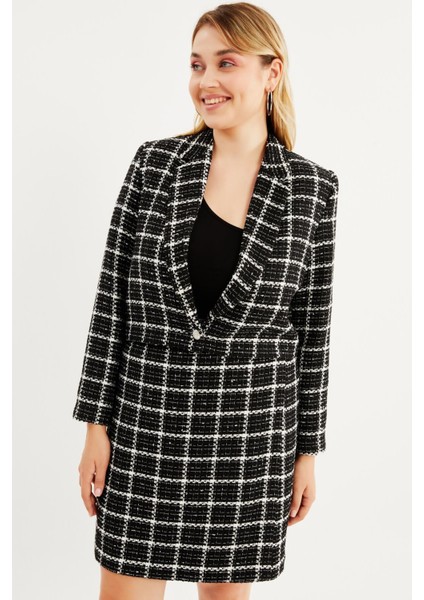Astarlı Blazer Tüvit Ceket