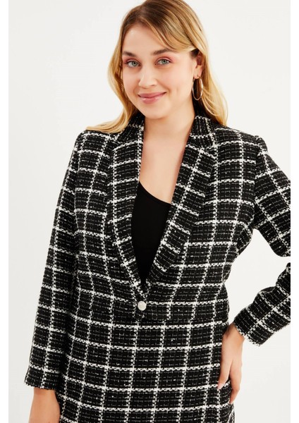 Astarlı Blazer Tüvit Ceket
