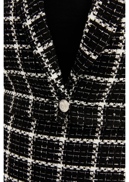 Astarlı Blazer Tüvit Ceket