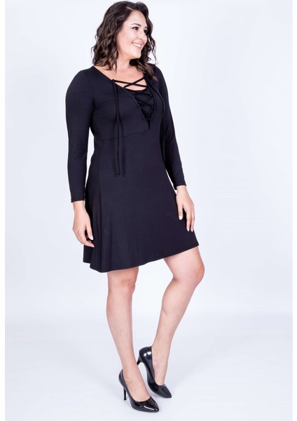 Ön Çapraz Biyeli Elbise fiyatları