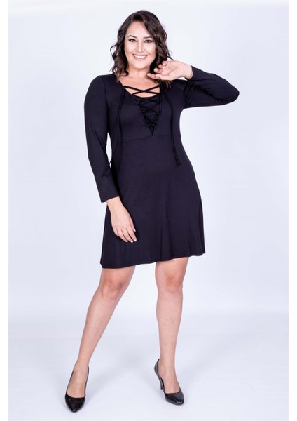 Ön Çapraz Biyeli Elbise fırsatları