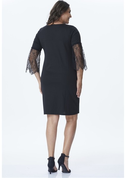 Kolları Dantel Elbise fiyatları