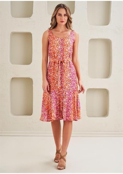 Kadın Dokuma Elbise - 45563