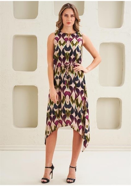 Kadın Dokuma Elbise - 45559
