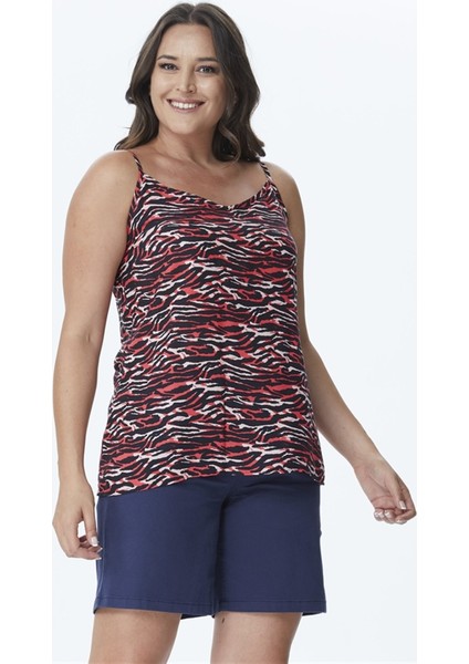 ip Askılı Kamuflaj Atlet