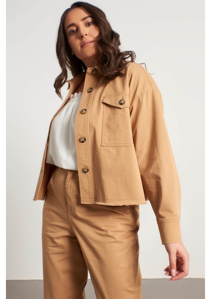 Oversize İnce Ceket