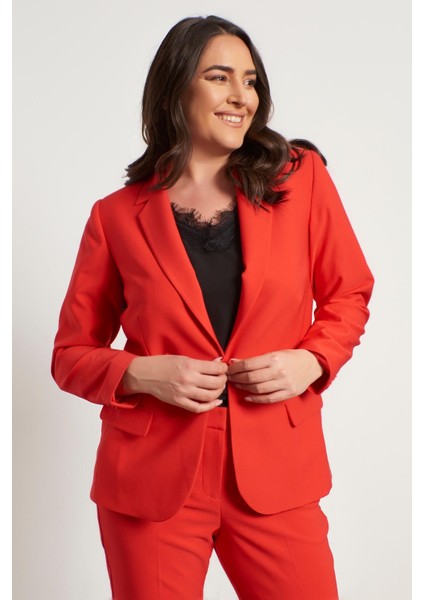 Astarlı Blazer Ceket