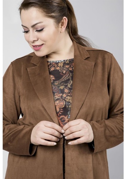 Süet Uzun Ceket indirimleri