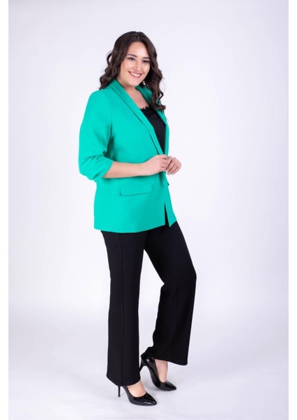 Kol Detaylı Astarlı Blazer Ceket indirimleri