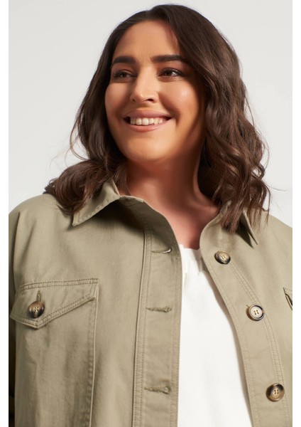 Oversize İnce Ceket