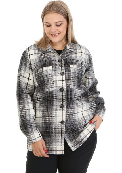 Dokulu Kareli Astarlı Ceket modelleri