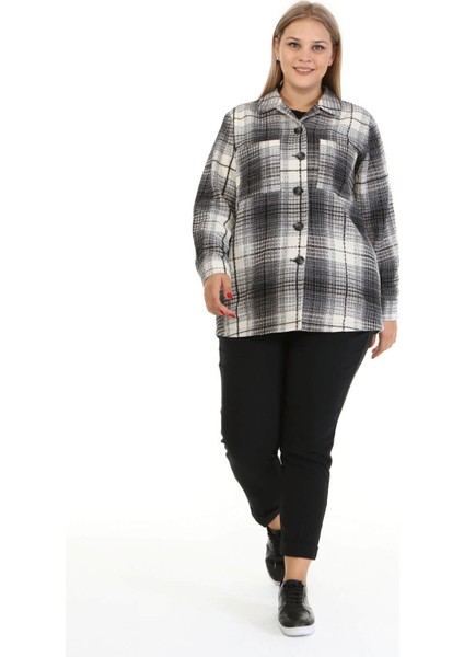 Dokulu Kareli Astarlı Ceket indirimleri