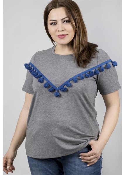 Bedeni Püsküllü Tişört fiyatları