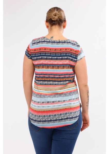 Viskon Kısa Kol Tişört