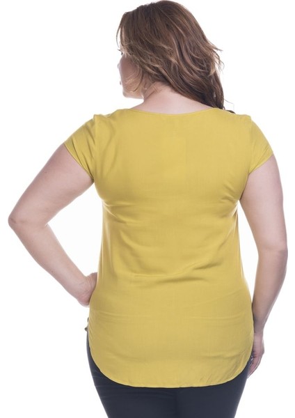 Viskon Kısa Kol Tişört modelleri