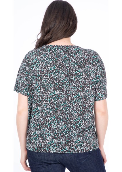 Düşük Kol Rahat Tişört