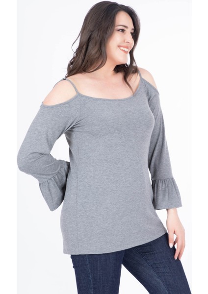 Omuz Detaylı Tişört indirimleri