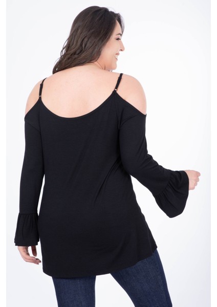 Omuz Detaylı Tişört