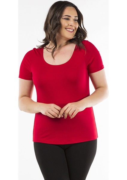 Balerin Yaka Tişört