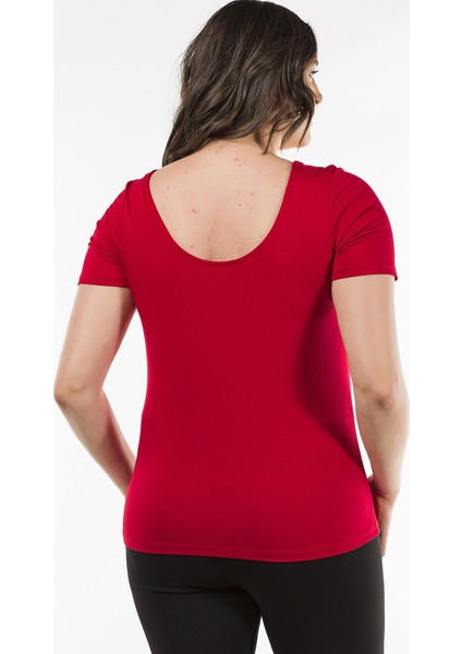 Balerin Yaka Tişört modelleri