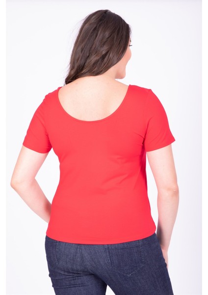 Balerin Yaka Tişört