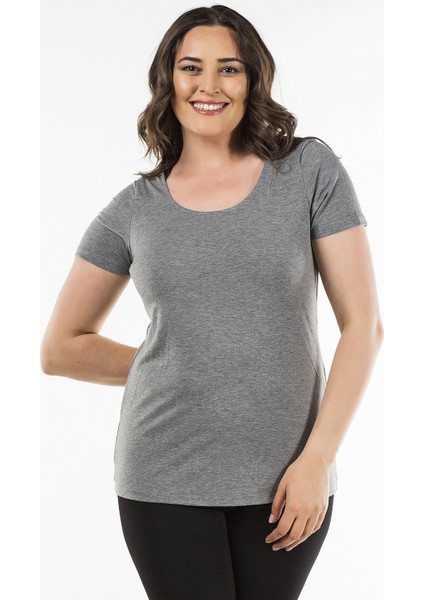 Balerin Yaka Tişört