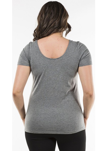 Balerin Yaka Tişört modelleri