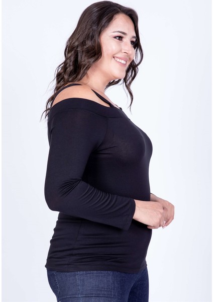 Askılı Karmen Yaka Tişört fiyatları