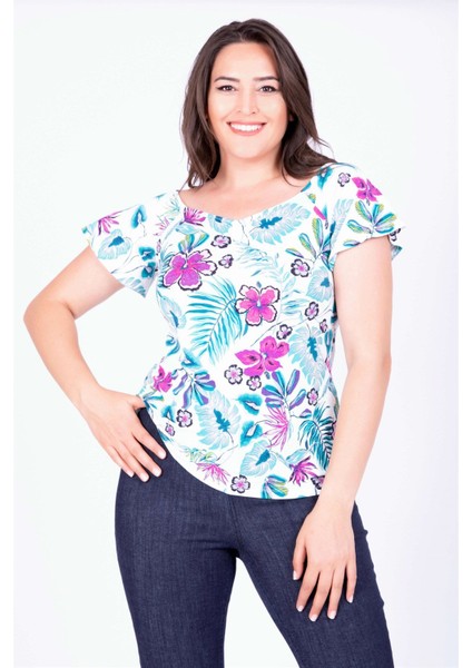 Damla Yaka Tişört fırsatları