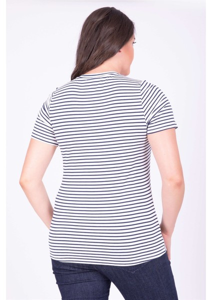 Sıfır Yaka Basic Tişört